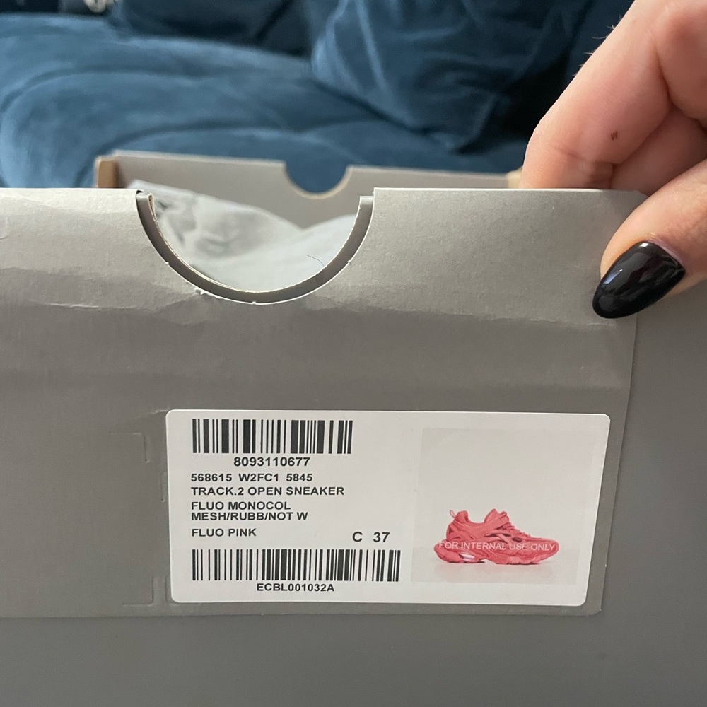 Balenciaga track2 Pink sneakers - Picture 6 of 7